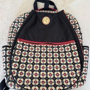 Spartina 449 Navy and Pink Patterned Backpack(Tennis or School)